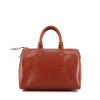 Louis Vuitton Speedy 25 cm handbag in brown epi leather - 360 thumbnail