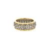 Cartier 1990's ring in stainless steel and yellow gold - 00pp thumbnail