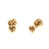 Tiffany & Co pair of cufflinks in 14 carats yellow gold - 00pp thumbnail