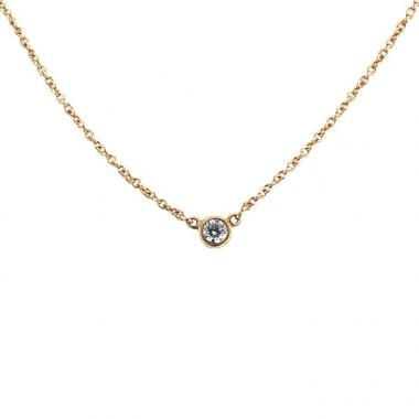 Collana Tiffany 
Co Diamonds By The Yard in oro giallo e diamanti e diamante Collana Tiffany 
Co Diamonds By The Yard in oro giallo e diamanti e diamante