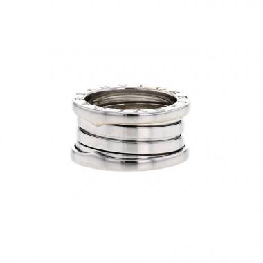 Bague Bulgari B.Zero1 grand modèle en or blanc, taille 49