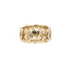 Hemstitched Cartier C de Cartier ring in yellow gold - 00pp thumbnail