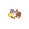Chanel Mademoiselle ring in pink gold,  amethyst and quartz - 00pp thumbnail
