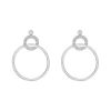 Piaget Possession hoop earrings in white gold and diamonds - 00pp thumbnail