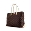 Louis Vuitton Wilshire shopping bag in monogram canvas and natural leather - 00pp thumbnail