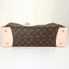 Louis Vuitton Wilshire shopping bag in monogram canvas and natural leather - Detail D4 thumbnail