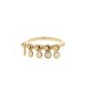 Dior Coquine small model ring in yellow gold and diamonds - 00pp thumbnail