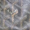 Mochila Goyard en lona Monogram revestida y cuero marrón - Detail D3 thumbnail