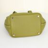 Hermes Picotin handbag in anise green leather - Detail D4 thumbnail