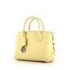 Dior Open Bar handbag in yellow grained leather - 00pp thumbnail