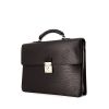 Louis Vuitton Laguito briefcase in black epi leather - 00pp thumbnail