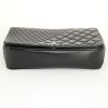 Chanel Editions Limitées shoulder bag in black chevron quilted leather - Detail D5 thumbnail