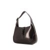 Gucci Bardot bag worn on the shoulder or carried in the hand in black resin - 00pp thumbnail