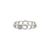 Dinh Van Impression Domino ring in white gold and diamonds - 00pp thumbnail