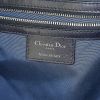 Dior Panarea handbag in dark blue canvas cannage and blue leather - Detail D3 thumbnail