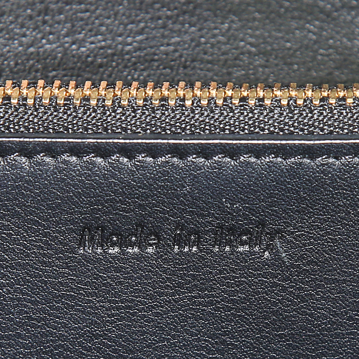 Celine Blade handbag in grey leather - Detail D3