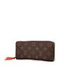 Louis Vuitton Clémence wallet in monogram canvas - 00pp thumbnail