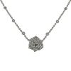 Piaget Rose necklace in white gold and diamonds - 00pp thumbnail