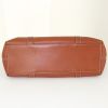 Celine Cabas handbag in brown leather - Detail D4 thumbnail