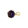 Dior Oui ring in yellow gold,  amethyst and diamonds - 00pp thumbnail