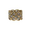 Buccellati sleeve ring in white gold and yellow gold - 00pp thumbnail