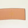 Cintura Hermès Ceinture in pelle Swift arancione - Detail D1 thumbnail