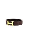 Hermès Ceinture belt in brown togo leather - 00pp thumbnail