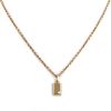Cartier 1990's Lingot necklace in yellow gold and diamond - 00pp thumbnail