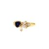 Piaget ring in yellow gold,  diamonds and sapphire - 00pp thumbnail