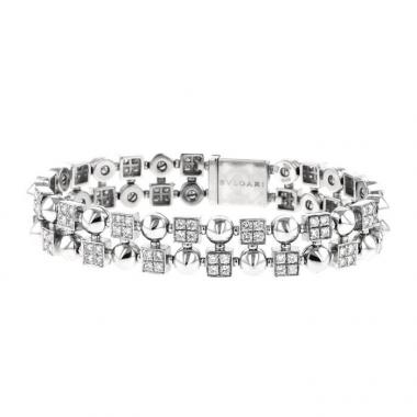 Bracelet Bulgari Lucéa en or blanc et diamants