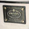 Bolsito de mano Prada en cuero trenzado marrón - Detail D3 thumbnail