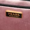 Pochette da sera Prada in raso nero - Detail D3 thumbnail
