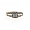 Mauboussin Chance Of Love ring in white gold and diamonds and in diamond - 360 thumbnail