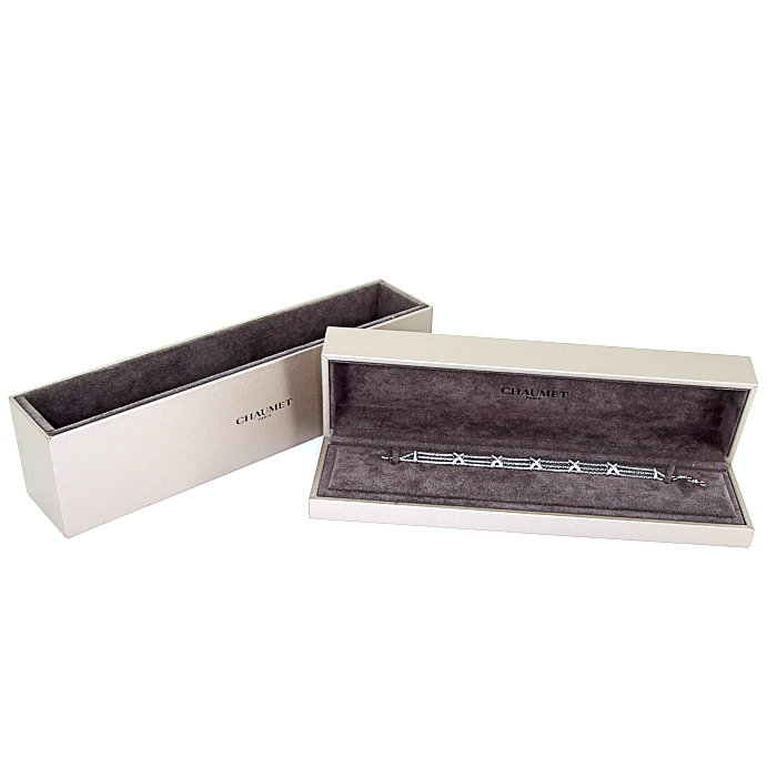 Bracelet Chaumet Lien en or blanc et diamants