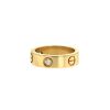 Cartier Love ring in yellow gold and diamonds - 00pp thumbnail