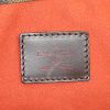 Shopping bag Louis Vuitton Parioli in tela a scacchi marrone e pelle marrone - Detail D3 thumbnail