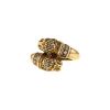 Zolotas ring in yellow gold and diamonds - 00pp thumbnail