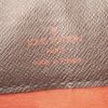 Louis Vuitton Pimlico shoulder bag in ebene damier canvas and brown leather - Detail D3 thumbnail
