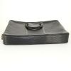 Louis Vuitton Voyage briefcase in black epi leather - Detail D4 thumbnail