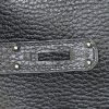 Bolso de mano Hermes Birkin 40 cm en cuero Fjord negro - Detail D4 thumbnail