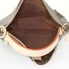 Louis Vuitton Sully handbag in brown monogram canvas and natural leather - Detail D2 thumbnail