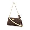 Louis Vuitton Eva shoulder bag in brown monogram canvas and natural leather - 00pp thumbnail