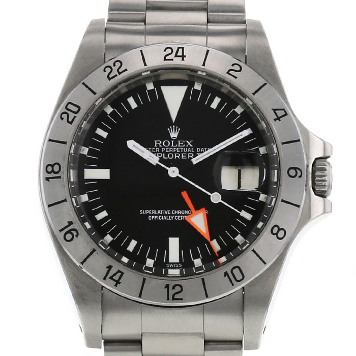 Orologio Rolex Explorer II in acciaio Ref :  1655 Circa  1976 - Detail D2