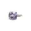 Mauboussin Gueule d'Amour ring in white gold,  diamonds and amethyst and in amethyst - 00pp thumbnail