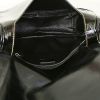 Prada shoulder bag in black patent leather - Detail D2 thumbnail