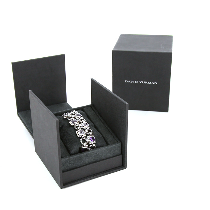 Bracciale David Yurman Albion in argento e ametista - Detail D2