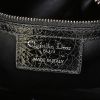 Dior Lady Dior medium model handbag in black burnished style leather - Detail D4 thumbnail