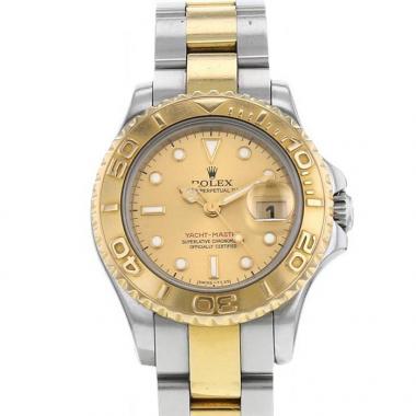 Rolex Yacht-Master watch in gold and stainless steel Ref:  69623 Circa  2010