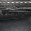 Bolso de mano Celine Luggage en piel de potro verde agua y azul marino y cuero negro - Detail D3 thumbnail