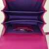 Bulgari Serpenti bag worn on the shoulder or carried in the hand in fushia pink leather - Detail D3 thumbnail